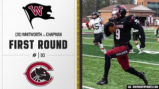 20 Whitworth vs Chapman Highlights  D3 College Football 2023 [upl. by Analahs]