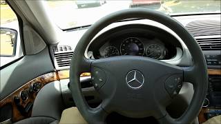 Mercedes Benz E500 Review and Test Drive 2003 [upl. by Cami334]