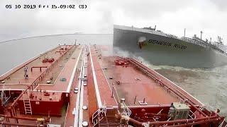 10 Craziest Moments When Ships Collided  Caught on Camera [upl. by Ramat395]