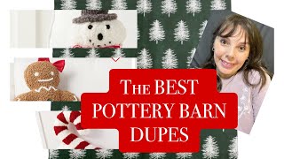 2024 The BEST CHRISTMAS POTTERY BARN Dupes EVER [upl. by Ashlie]