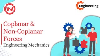 Coplanar amp NonCoplanar Forces [upl. by Halivah]