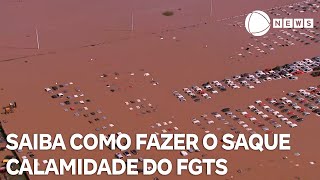 Saiba como fazer o saque calamidade do FGTS [upl. by Tannen]