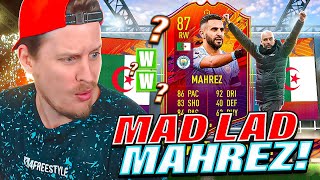 GUARANTEED UPGRADE 87 HEADLINERS MAHREZ PLAYER REVIEW FIFA 21 Ultimate Team [upl. by Strawn]