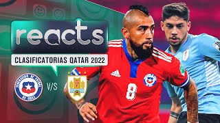 Chile 🇨🇱 vs Uruguay 🇺🇾  Clasificatorias Qatar 2022 🔴 EN VIVO [upl. by Glialentn]