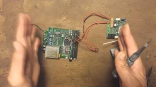 Como instalar receptor telemando a una placa de motor de portal [upl. by Richey]