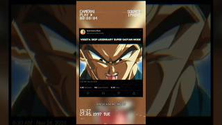 Vegeta Skip Legendary Super Saiyan Mode ☠️popularshortsdbsdbz [upl. by Ferneau]