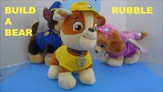 Build A Bear Paw Patrol Rubble Demonstration [upl. by Halima934]