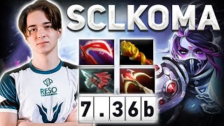 SCLKOMA DESTROYS ON TEMPLAR ASSASSIN  DOTA 2 TEMPLAR ASSASSIN 736b [upl. by Odel]