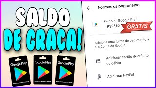 😱INCRÍVEL COMO GANHAR SALDO NA PLAY STORE DE GRAÇA 2024  GIFT CARD PLAY STORE DE GRAÇA 2024 [upl. by Proudlove]