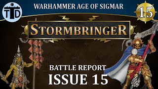 Praetors and Warscrolls Warhammer AoS Stormbringer Issue 15 Battle Report [upl. by Blackstock]