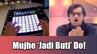 Mujhe Jadi Buti Do feat Arnab Goswami  Nucleya  Major Lazer  Dialogue Mix Mayur Jumani [upl. by Lombardy100]