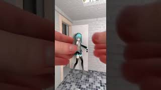 Plasticine sculpting Hatsune Miku This Hatsune Miku is made of plasticine Hatsune Miku Handmade [upl. by Enilorak]