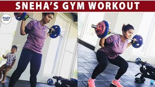 SNEHA MASS GYM WORKOUT VIDEO LittleTalks [upl. by Atews]