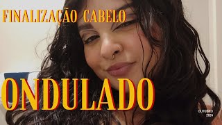 como finalizar cabelo ondulado natural minha skin care atualizada testando nova máscara Skala [upl. by Nawuq612]