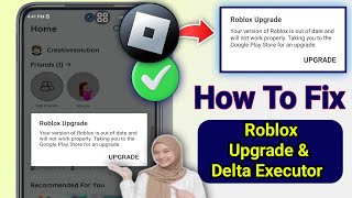 How To Fix Roblox upgrade Error  Letest Version   How To Upgrade Roblox On Android [upl. by Ellinet976]