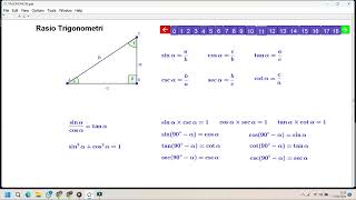 LAGU RASIO TRIGONOMETRI [upl. by Kennedy]