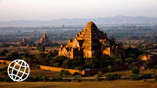 Buddhist Monuments in Myanmar Amazing Places 4K [upl. by Leidag]