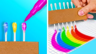 Genius Painting Techniques for Beginners Paint amp Draw Like a Pro by 123 GO Like [upl. by Aneetsirhc]