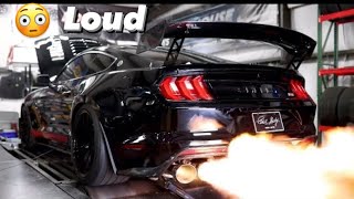 Shelby GT500 Code Red Rips Gears On Dyno [upl. by Truscott326]