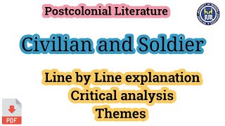 Civilian and Soldier by Wole Soyinka [upl. by Marietta]