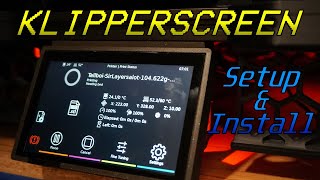 Klipperscreen  The Touchscreen Interface for Klipper [upl. by Marilee]