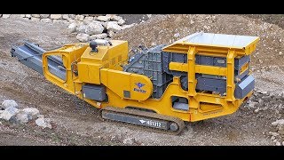 Parker HS1312 Tracked Impact Crusher in Operation [upl. by Eitsud845]