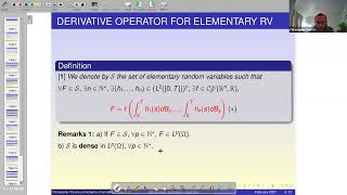 Malliavin calculus 2 [upl. by Beffrey528]