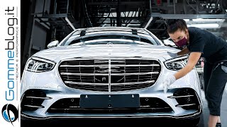 Mercedes MANUFACTURING Process 🚘 Car Factory Assembly Line [upl. by Lekcar]