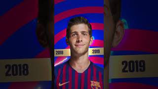 A lifelong career at Barça 🫶 fcbarcelona shorts sergiroberto [upl. by Aneeres]