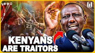 WILLIAM RUTO CALLS KENYANS TRAITORS [upl. by Bart]