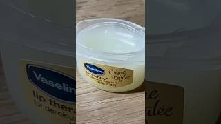 Vaseline lip therapy Crème brûlée [upl. by Yentruocal]