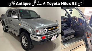 Toyota Hilux 1998 Full Genuine  Owners Review Price Specs amp Features ReviewPakistan [upl. by Alram]