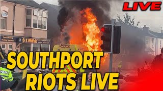 SOUTHPORT RIOTS LIVE  JOIN NOW [upl. by Ailime]