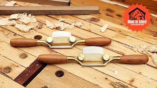 Spokeshave Set up and Sharpineng Tips Tools Tips2 [upl. by Aiyt]