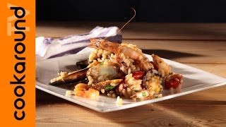 Riso alla pescatora  Risotto di pesce facile e veloce [upl. by Dey925]