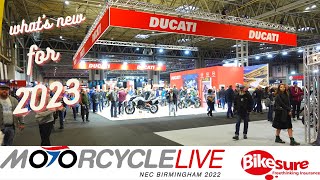 MOTORCYCLE LIVE 2022 Whats New For 2023 [upl. by Lamarre]