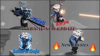 YBAAU How to get Vergil and Kiryu  Showcase  1v1s  New Emotes [upl. by Notnats]