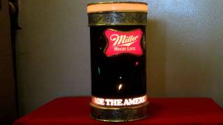 Vintage 1985 Miller Beer Made The American Way Bouncing Color Motion Light Up Tavern Sign [upl. by Nylear]