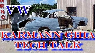 How To Buy A VolkswagenKarmann GhiaTech TalkRUST And MORE [upl. by Ahsiekahs658]