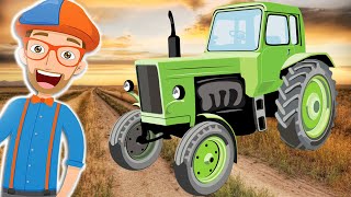 Blippi tractores infantiles en español [upl. by Nordine]