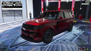 GTA 5  Gallivanter Baller Range Rover Customization [upl. by Ahtnicaj986]