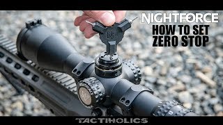 Nightforce Optics ATACR  Zero Stop  Tactiholics™ [upl. by Gaw]