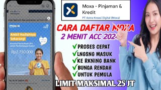 Cara Daftar Moxa  Cara Pinjam Uang di Moxa Langsung Cair [upl. by Bohrer]