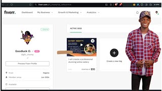How to create an Approved Nigeria Fiverr Account [upl. by Petula]