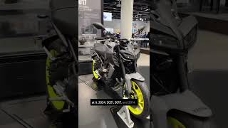 Yamaha MT09 models over the years Which one do you think looks the best [upl. by Akienat679]