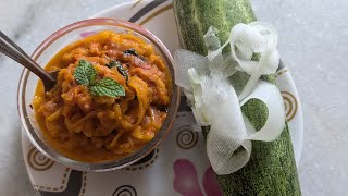 zucchini Pasta at homeకీరకాయతోకూడా ఇలా చేస్తే చాలా రుచి ట్రై చెయ్యండిYela vundhi comment cheyyandi [upl. by Merilyn]