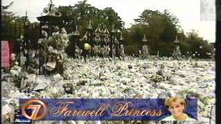 Perth Special News Broadcast  Princess Diana Funeral 1997 [upl. by Otrevlig]