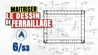 Comment dessiner le plan de COFFRAGE d’un ouvrage 23 [upl. by Aicnelav872]