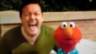 Ricky Gervais and Elmo [upl. by Drice]