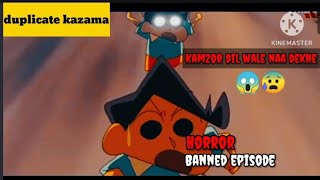 shinchan the Horror banned episodes in hindi duplicate kazama explained [upl. by Keese]